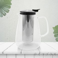 Kiyodo直火耐熱玻璃花茶壺-1.5L