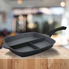 PERFECT極緻鑄造三格平煎鍋-28cm