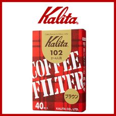 【日本】Kalita102系列 無漂白盒裝濾紙(40入)