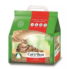 【4包組】Cats Best 凱優 紅標 凝結木屑砂 2.1Kg(5L) 環保木屑砂 貓砂