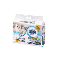 【單包】IRIS 貓廁專用檸檬酸除臭尿片TIH-30C 30片 吸水力強 瞬間吸收 寵物尿布