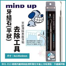 日本Mind Up《牙結石去除工具(平狀)》B01-013 去除牙垢結石的好工具