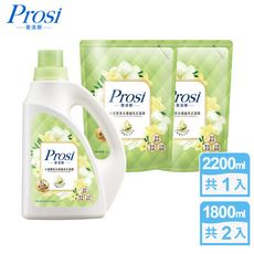 【Prosi普洛斯】鳶尾花香水洗衣凝露BKC專利消臭緩釋配方2200mlx1入+1800mlx2包