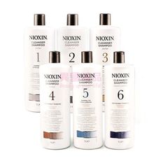 NIOXIN #1~#6 深層頭皮潔淨露(洗髮乳) / 修護霜(潤髮乳) 1000ml
