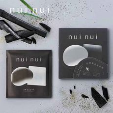 nui nui 妞妞 面膜單片1入 - 炭纖維清潔面膜【黑】