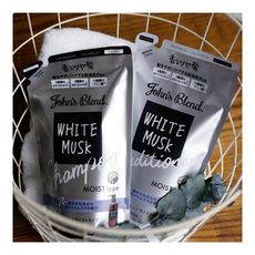 日本 John's Blend 白麝香洗髮精/潤髮乳-400g 補充包【特價】§異國精品§