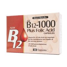 優可寶B12+葉酸複合膠囊 60顆/盒  美國進口 兩個月份 維生素B ◆歐頤康 實體藥局◆