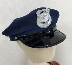 ☆派對達人☆萬聖節服裝配件/警察服裝/警察配件/警察道具/警察帽/警長帽子