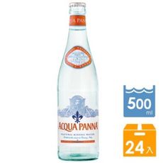 ✅全省免運 普娜天然礦泉水500ml x 24瓶（玻璃）義大利 普娜 進口水 西餐 野餐 咖啡