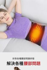 【Smart bearing 智慧魔力】旗艦款遠紅外充電式 熱敷震動按摩 無線彈力鬆緊護腰帶