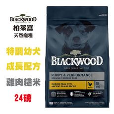 柏萊富 Blackwood 特調幼犬成長配方(雞肉+糙米) 24磅 幼犬飼料 懷孕母犬飼料 狗飼料