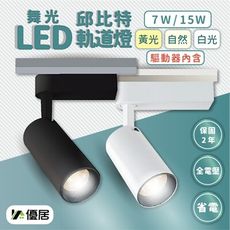 舞光 7W 15W LED 邱比特 軌道燈 黑色 白色 投射燈 高亮度