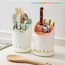 多功能廚房餐具置物架 筷架 可拆卸 瀝水 收納 廚房 餐具 乾燥(4色可選)