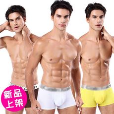 【4578-0511】男士平角中腰修身透氣內褲(10色M.L.XL.2XL)