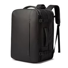 簡約可擴容大容量15.6吋雙肩筆電包/後背包/旅行箱/商務包