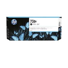 【福利品】HP 3WX30A / NO.728B 消光原廠黑色墨水匣