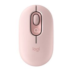 Logitech 羅技 POP MOUSE 無線藍芽滑鼠(玫瑰粉)