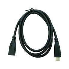 USB3.1 Type-C 公/母 延長線 1M