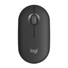 Logitech 羅技 M350s 鵝卵石無線滑鼠(石墨灰)