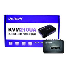 KVM210UA 2埠USB音源KVM SWITCH(喇叭+麥克)