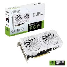 ASUS 華碩 DUAL-RTX4060TI-O8G-EVO-WHITE顯卡-註4