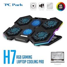 PC Park PC Park H7 RGB筆記型散熱座 NB散熱類