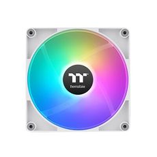 Thermaltake 曜越 CT120 ARGB主板連動散熱反轉風扇 2入(白) 系統風扇類