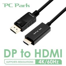 PC Park  DTH-18 DP轉HDMI 訊號線 1.8M