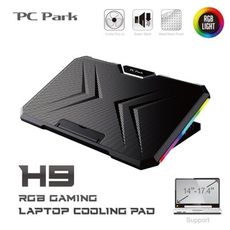 PC Park PC Park H9 RGB筆記型散熱座 NB散熱類