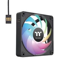 Thermaltake 曜越 TT CT120EX ARGB正轉磁吸快接風扇(3入) 黑 系統風扇類