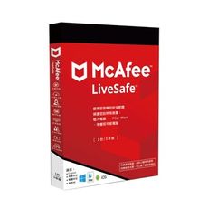 McAfee 邁克菲  2025 LiveSafe 中文 1台3年