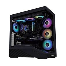 LIAN LI 聯力  Vector V100R 黑色 全景RGB電競機殼