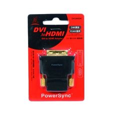 HDMI 19母/DVI(24+1)公 轉接頭