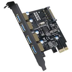 伽利略 PTU304B 4埠USB3.0擴充卡PCI-E
