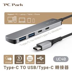 PC Park UC40 Type-C TO USB/Type-C 轉接器