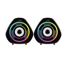 ALTEC LANSING 奧特藍星 ALGS9808黑/炫彩流線2.0喇叭