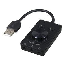 GALILEO 伽利略 USB 2.0音效卡(雙耳機+麥克風+調音)