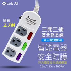 B309 / 三開三插 / 15A / 1650W / 2.7M