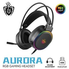 e-Power AURORA 7.1聲道 RGB 電競耳機麥克風(魔幻黑)