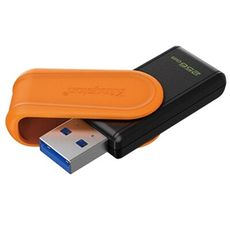 Kingston 金士頓  DTXS 256G USB3.2 旋轉帽蓋橘色(DTXS/256GB)