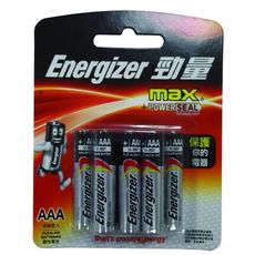 Energizer 勁量 鹼性4號8入