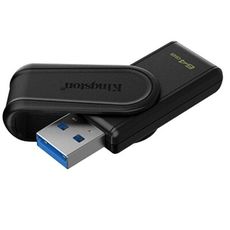 Kingston 金士頓  DTXS 64G USB3.2 旋轉帽蓋黑色(DTXS/64GB)