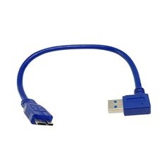 USB3.0 A公90度/Micro B公 30cm