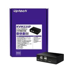 Uptech Uptech KVM225P 2-Port HDMI2.0 USB電腦切