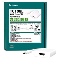 UPMOST TC108L 4K2K Type-C 轉 HDMI 轉換器