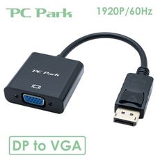 PC Park PC Park DTV-01 DP轉VGA轉換器 ABS外殼 鍍金介面