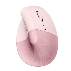 Logitech 羅技 (5/9-6/30預購)Lift人體工學垂直滑鼠(玫瑰粉)