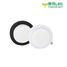 【樂亮】LED 12W 白殼/黑殼 超薄設計 明裝吸頂燈 白光/自然光/黃光 全電壓 光線均勻無暗區