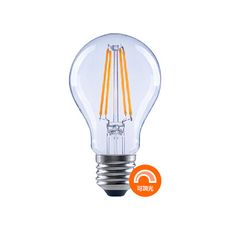 【歐司朗 OSRAM】LED 支援調光 燈絲 燈泡 E27 球型 2700K 黃光110V