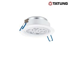 【大同】TATUNG 崁孔 9.5公分 LED 節能省電崁燈 8W 節能投射崁燈 7珠 投射漢堡崁燈